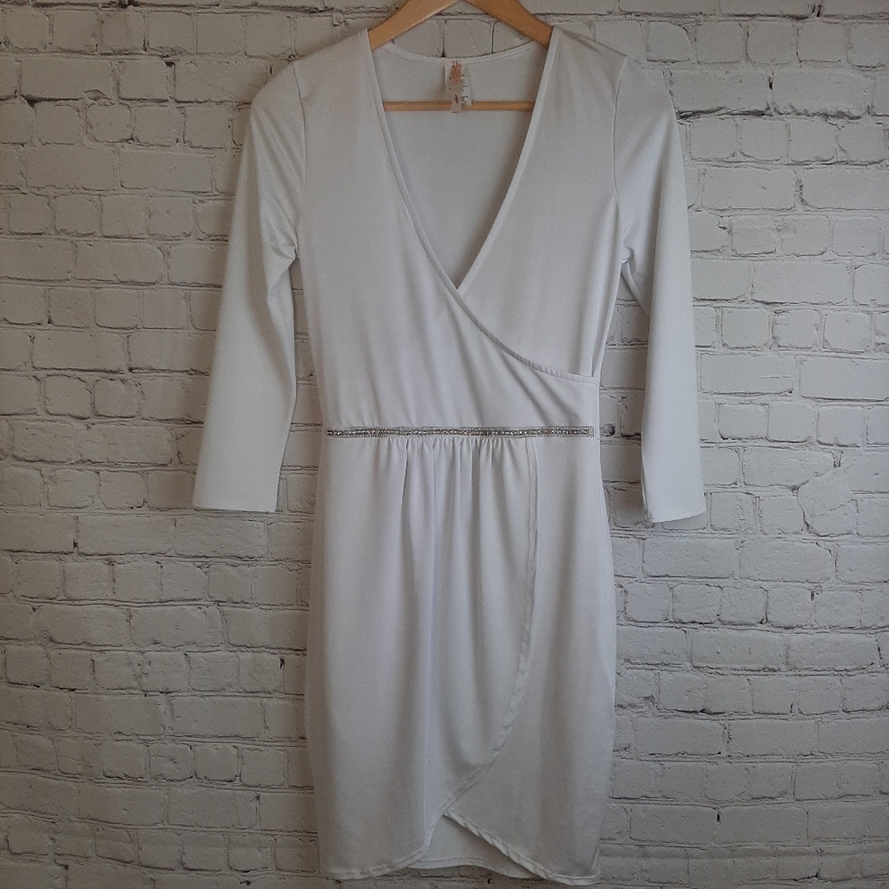 Codigo white mini dress